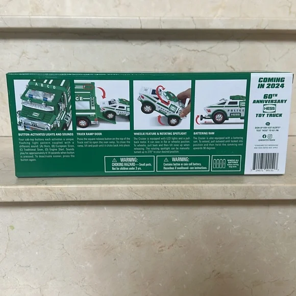 Hess 2023 Police Truck & Cruiser -Brand New in Box SOLD OUT ON WEBSITE - Picture 8 of 16